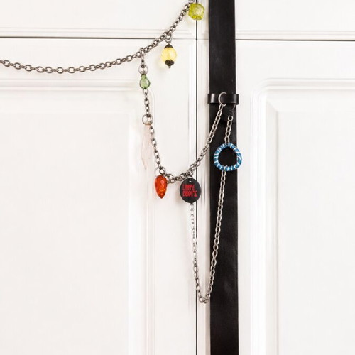 Levi’s Statement Chain Belt with Charms like new, black, 100 cm