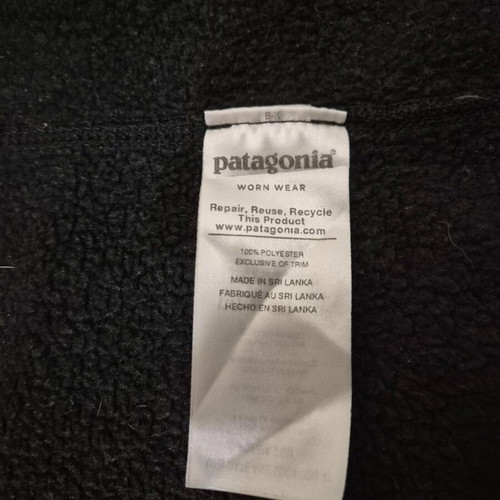 Patagonia Jacket/Pullover size M used, black and gray