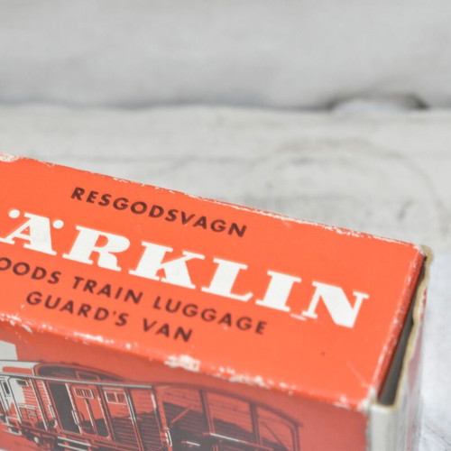 Märklin Goods Train Luggage Guard's Van like new, HO scale