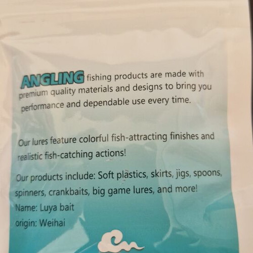 Fishing Shrimp Lures Set of 4 New with Hooks