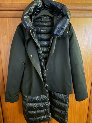 Emma Marella black puffer jacket like new, size XL