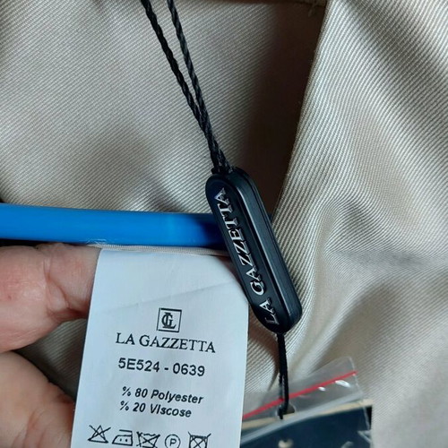 La Gazzetta dress new, size Small, beige gold