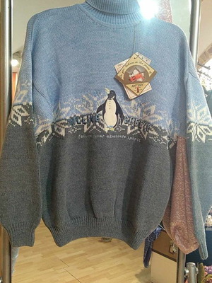Tricoteen knitted sweater vintage 90s new