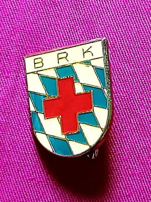 Bavarian Red Cross BRK pin used