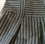 Mini striped skirt medium size like new