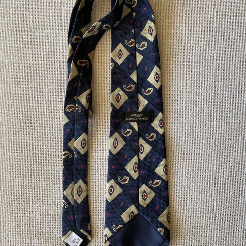 Marks & Spencer tie like new, polyester, multicolor