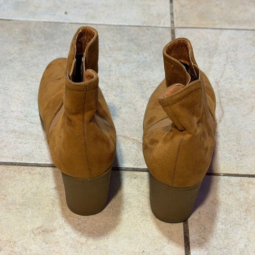 Renda ankle boots used, brown size 39, medium thick heel