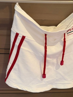 Attrattivo white mini sports skirt Small like new