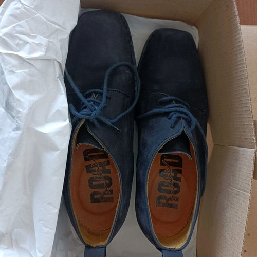 Vintage leather shoes Tsakiris size 38 like new, black