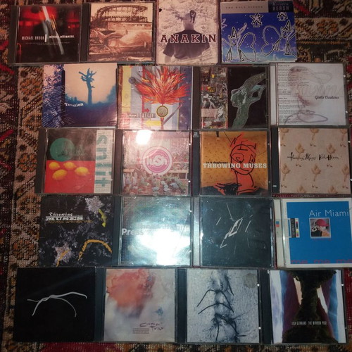 4AD CD collection used, 19 discs, rock