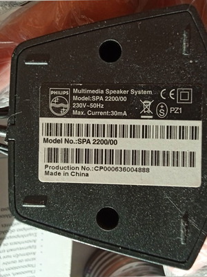 Philips SPA-2200/00 speakers like new