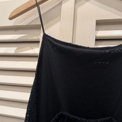 Black knitted dress Vanilla Fashion size medium like new