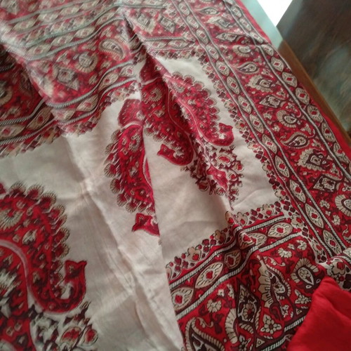 Silk saree fabric like new