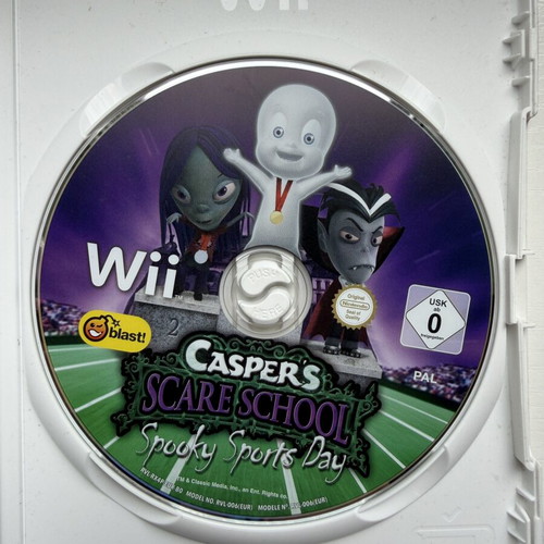 Casper's Scare School Spooky Sports Day Nintendo Wii game used