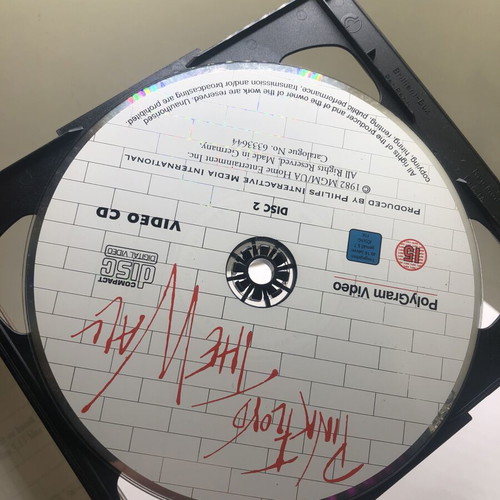 Pink Floyd The Wall Philips CD-I PolyGram digital video like new