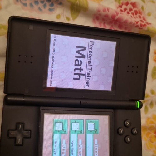 Personal Trainer Math Nintendo DS like new, complete in box