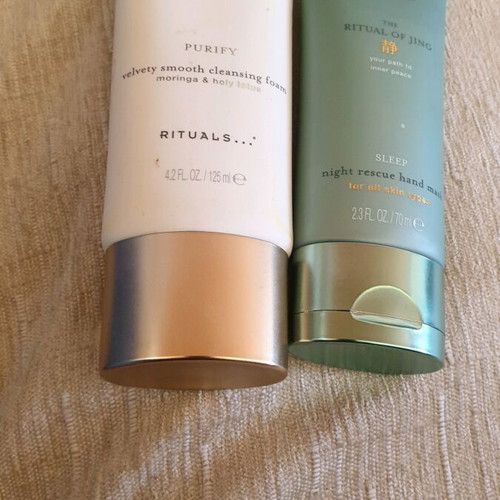 Rituals hand cream and cleansing foam new