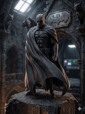 Συλλεκτική φιγούρα Batman 3D printed καινούργια, ύψος 25cm