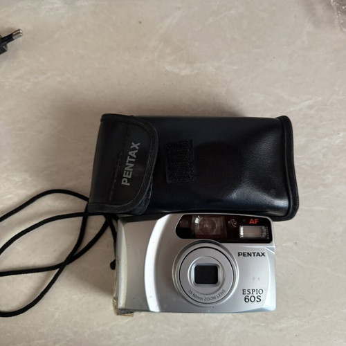 Pentax Espio 60S 35mm analog camera used with original case