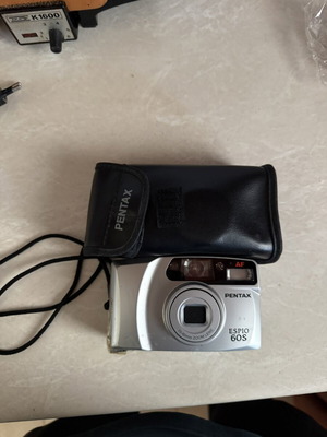 Pentax Espio 60S 35mm analog camera used with original case