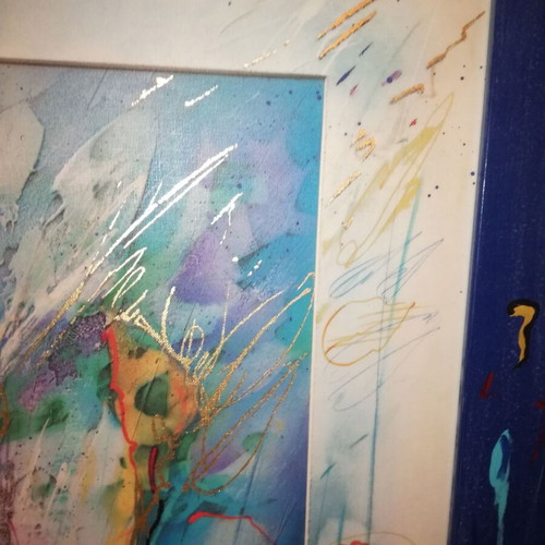 Painting by unknown Italian artist 2005 new