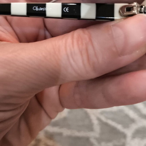 Eyeglasses frame in black and white, like new