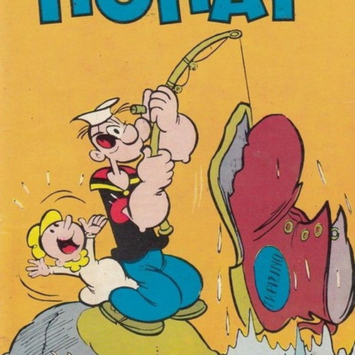 Popeye 263 used comic book