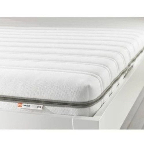 Fabric bed 180x210 with IKEA MALVIK mattress 160x200, complete set
