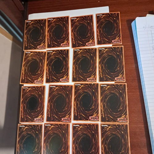 Yugioh cards used, pack of 16