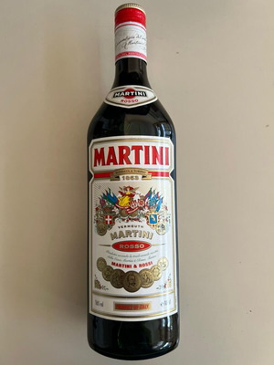 Martini Rosso & Rossi 1000ml new, old label, sealed