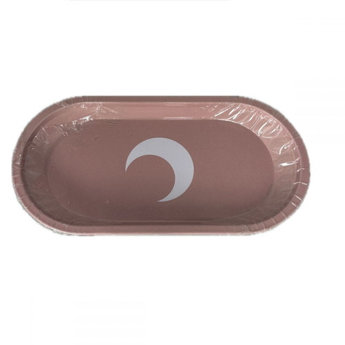 Metal Rolling Tray Pink Moon 18.5x9.2cm new