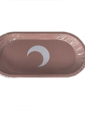 Metal Rolling Tray Pink Moon 18.5x9.2cm new