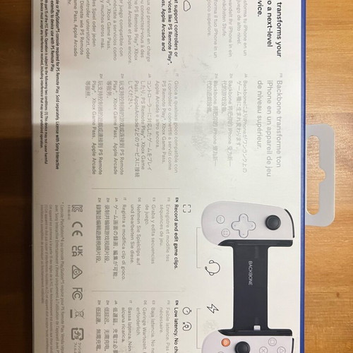 Backbone One PlayStation Wireless Controller for iPhone with Lightning like new