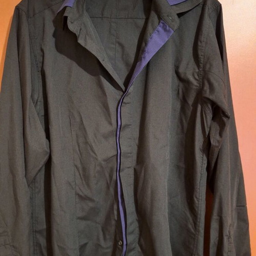 Black dress shirt size L like new