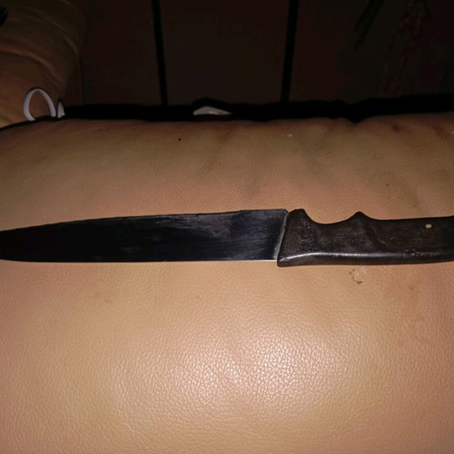 Large vintage kitchen knife like new