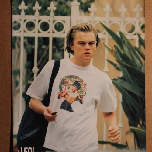 Leonardo DiCaprio Insert Poster from Afisorama Magazine Like New