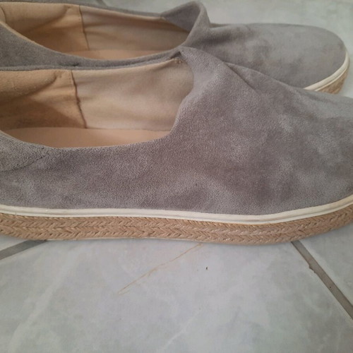 Loafer light gray like new, size 38