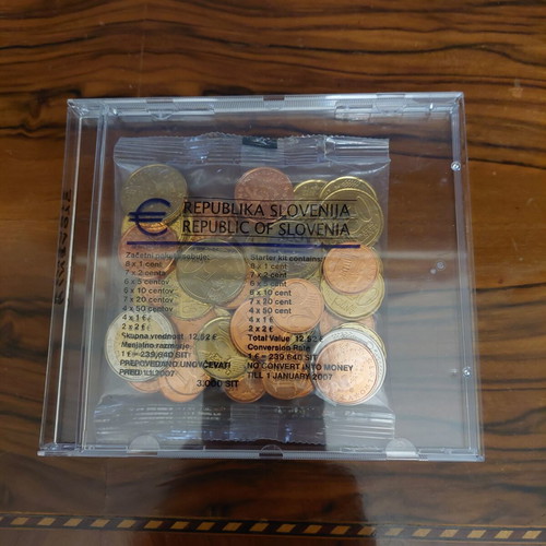Slovenia Euro Coins Starter Kit new