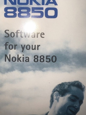 Nokia 8850 Software gatefold like new