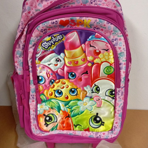 School bag with Shopkins design