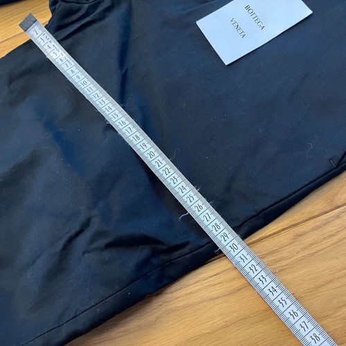 Bottega Veneta pants new, black, with straps under knees, size 46