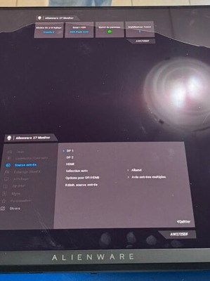 Dell Alienware AW2725DF 27" QD-OLED gaming monitor μεταχειρισμένο