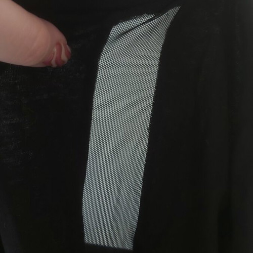 Terranova women's leggings with mesh size large like new black