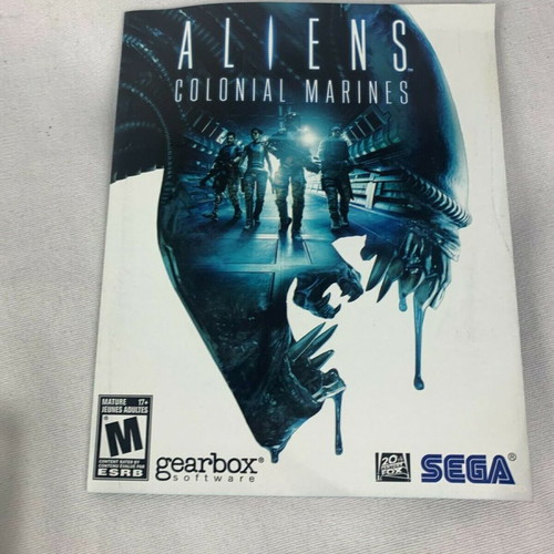 Aliens Colonial Marines Limited Edition for PlayStation 3 like new