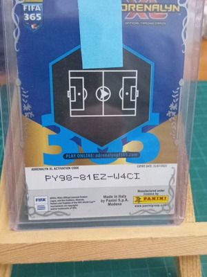 Panini Adrenalyn XL FIFA 365 κάρτα #329 Club Badge Juventus σαν καινούργιο