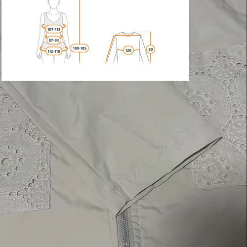 Women's white jacket XXL size 46