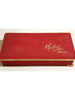Κουτί σοκολατάκια Mabel 1975 μεταχειρισμένο, βελούδινη υφή