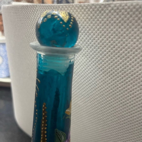 Painted small bottle used