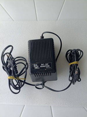 AC-DC adaptor used 230 V - 12 V - 1200 mA - 27.4 watt