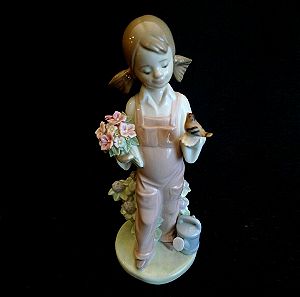 Lladro Spring Girl Σπάνιο πορσελάνινο αγαλματάκι